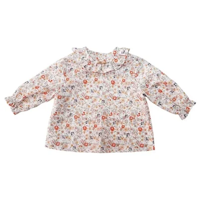 blusa de bebe flores
