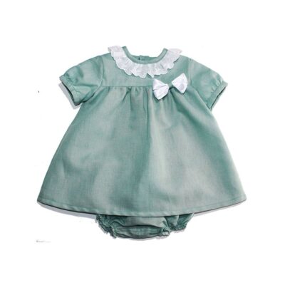 Vestido lino para bebe