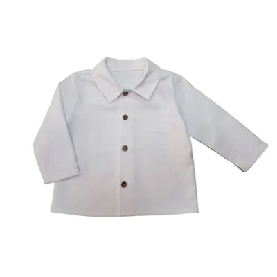 blusa bebe blanca