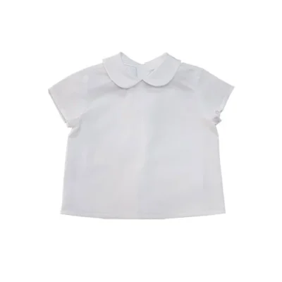 Blusa blanca bebe batista