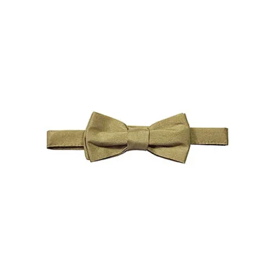 Pajarita niño beige dorado