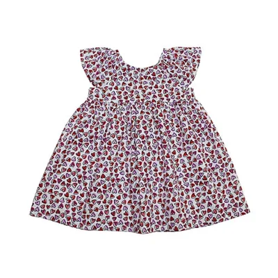 vestido niña verano corazones