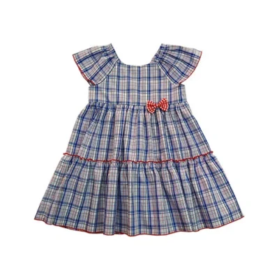 vestido de cuadros niña