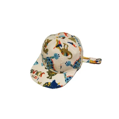 gorra tela dinosaurios