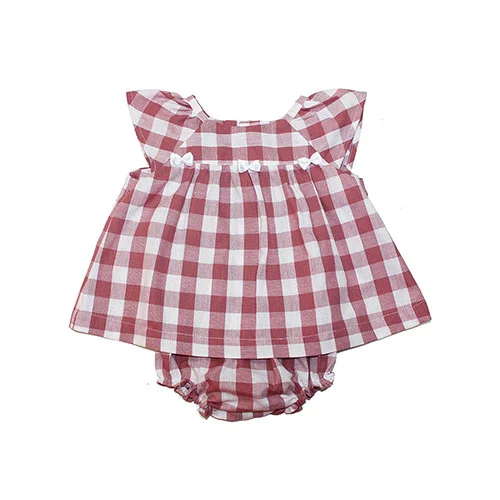 vestidos para bebes vichy