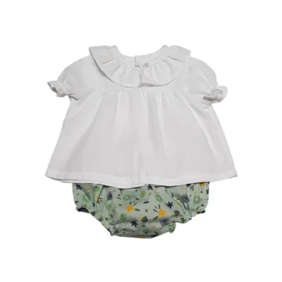 blusa y braguita bebe