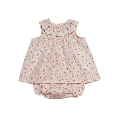 vestido bebe flores