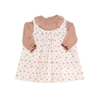 pichi y blusa rosa viejo