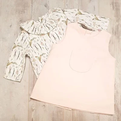 conjunto bebe niña rosa