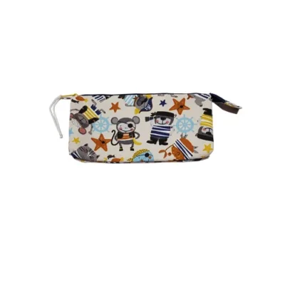 estuche tela piratas niño