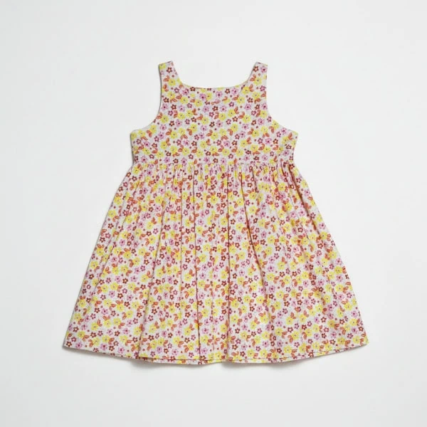 vestido niña flores verano