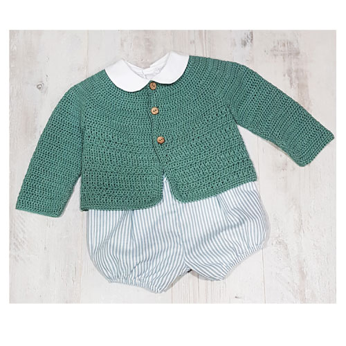 chaqueta bebe modelo milan