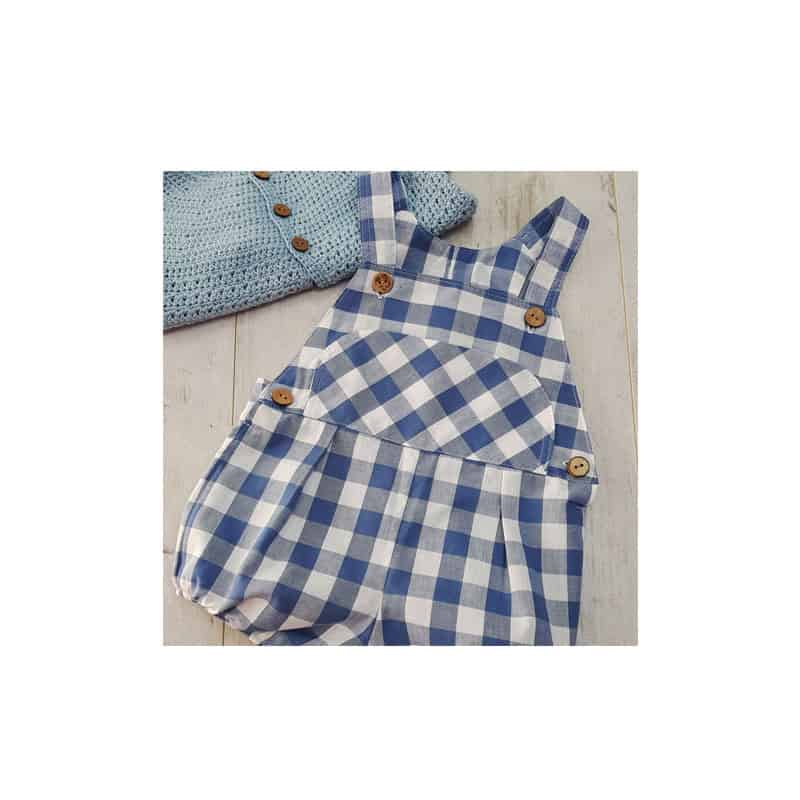 ropa bebes cuadro vichy