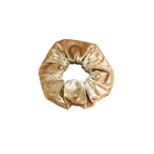 coletero aterciopelado beige