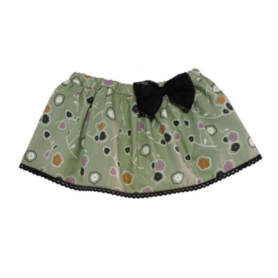 falda culotte niña kaki