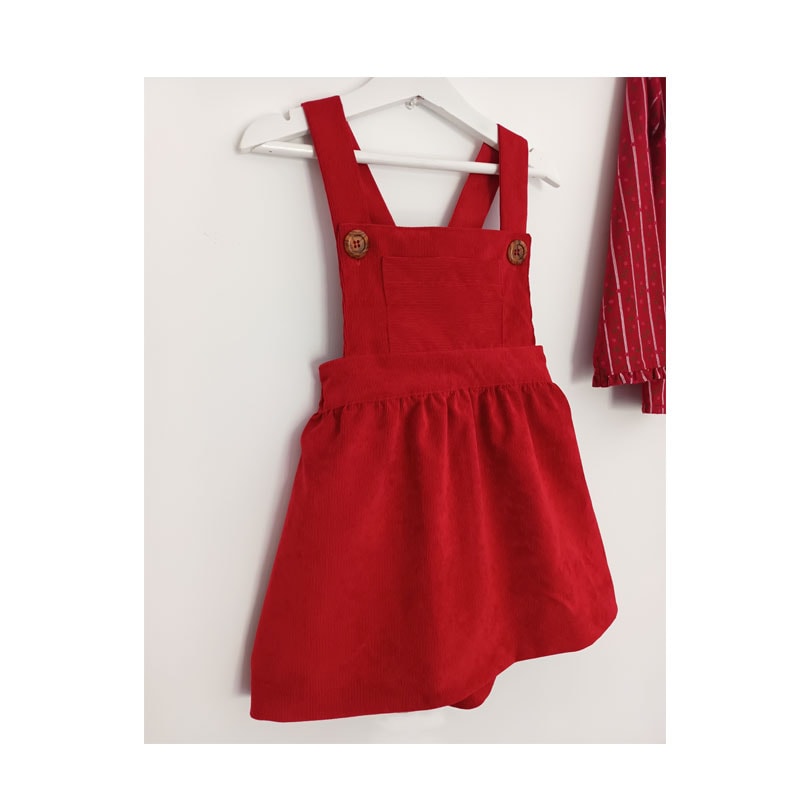 Peto falda niña