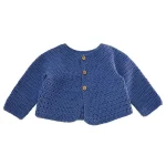 chaqueta azul indigo