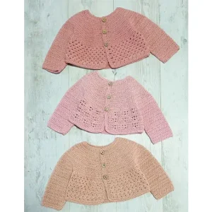chaquetas rosas para bebes