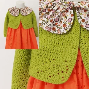 chaqueta niña pistacho