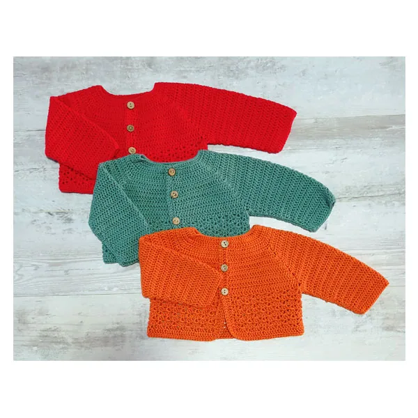 chaquetas bebe crochet turin