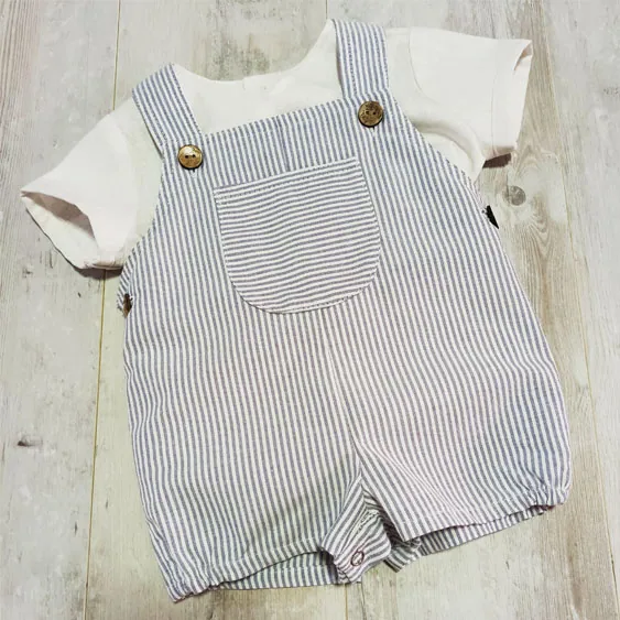conjunto peto bebe raya
