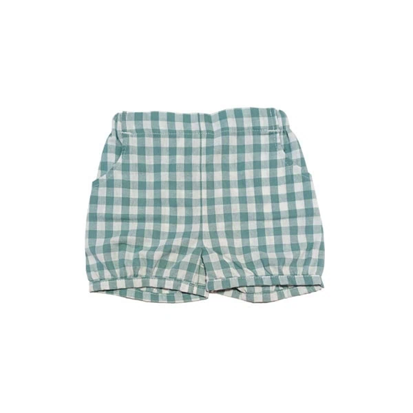 pantalon corto bebe vichy