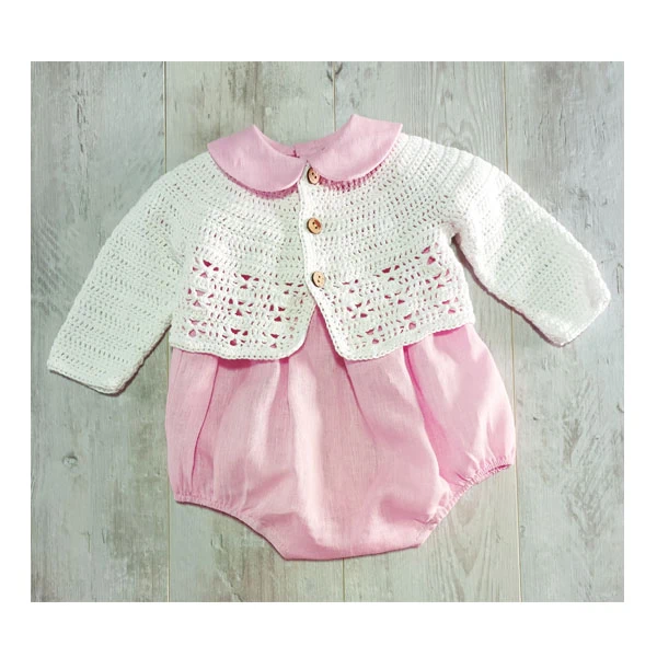 Ranita bebe rosa y chaqueta