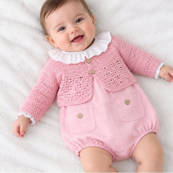 ranita blusa y chaqueta bebe