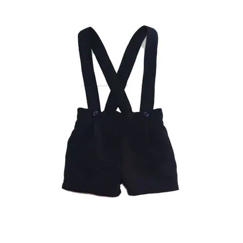 pantalon corto bebe marino