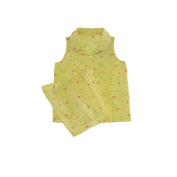 Pijama niña verano camisero