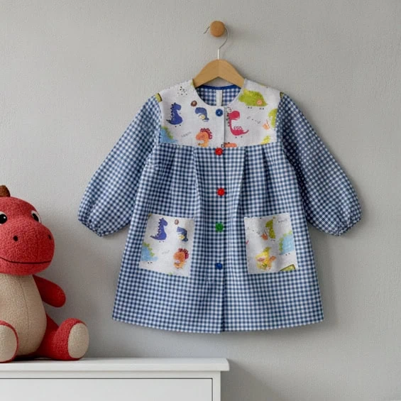 babi infantil azulon dinosaurios