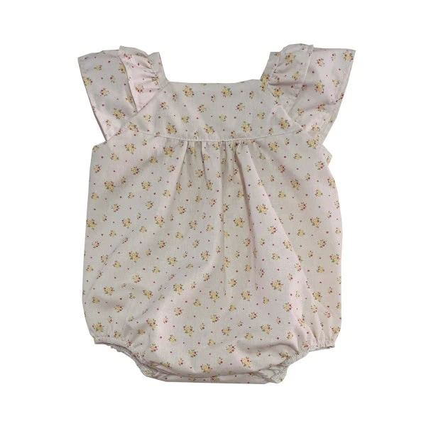 Ranita verano bebe niña florecitas
