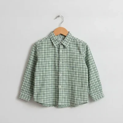 camisa de niño cuadros