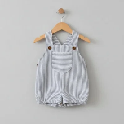 peto bebe mil raya gris