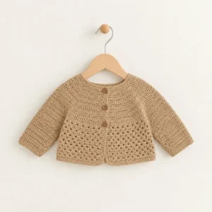 chaqueta punto crochet